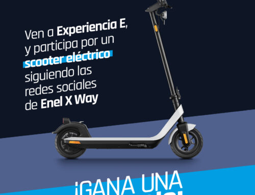 Enel X Way y Experiencia E te regalan un Scooter Eléctrico NIU KQi2 Sport